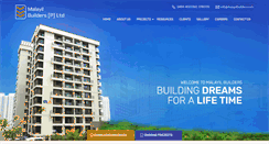 Desktop Screenshot of malayilbuilders.com